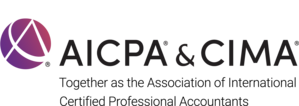 logo AICPA & CIMA (składające się