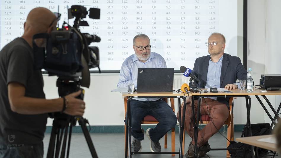 Press briefing of Prof. Szukalski and Dr Gońda
